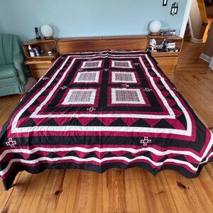 Hmong Bed Cover. 104" x 84"